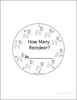 How Many Reindeer? Printable Book