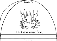 Label the Camping Items in French