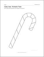 Candy Cane: Perimeter Poem