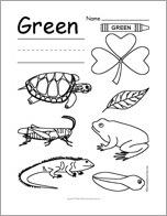 Green Worksheet