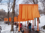 Christo: The Gates in Central Park, NYC Coloring Page