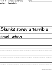 Finish the Sentence — 'S'
