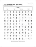 'Little Red Riding Hood' Word Search