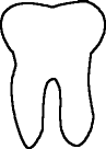 Label the Tooth (la Dent) in French