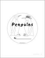 Penguin Shape Book Printouts