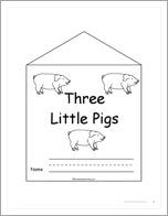 Three Little Pigs - Printable Book