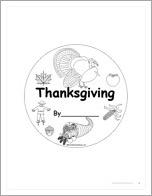 Thanksgiving Shape Book Printout