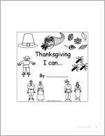 Thanksgiving I Can... A Book for Early Readers