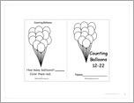 Counting Colorful Balloons Book (12-22)