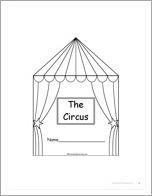 Circus Printable Book