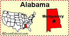 Alabama: Facts, Map and State Symbols