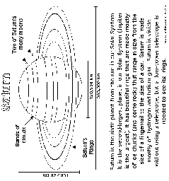 Saturn Printout/Coloring Page (big version)