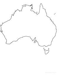 Australia: Perimeter Poem - Printable Worksheet