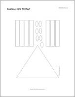 Kwanzaa Card Printout