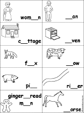 Missing Letters in 
