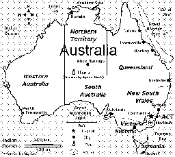 Label Oceania/Australia