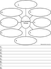 Write Eight Rectangular Things