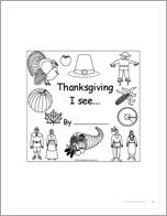 Thanksgiving Early Reader Book