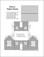 Paper House Template