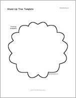 Stand-Up Tree Template