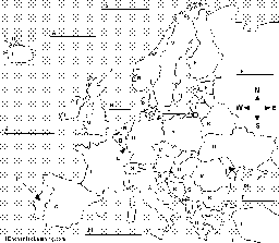 Europe Map Printout