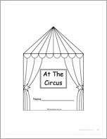'At the Circus' Printable Book