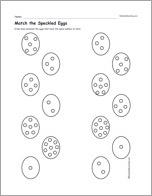 Match the Speckled Eggs