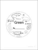 Green Things: Printable Color Book