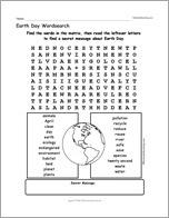 Earth Day Wordsearch