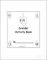 Hanukkah Dreidel Activity Book