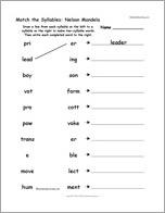 Match the Syllables: Nelson Mandela