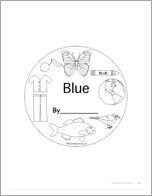 Blue Things: Color Book for Early Readers