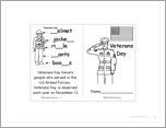 Veterans Day Book (Easy)