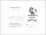 Thanksgiving Activity Book