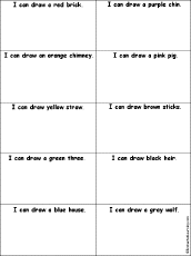 I Can Draw 'Three Little Pigs' Words