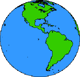 Label the Earth in Italian