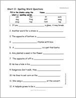 Short O: Spelling Word Questions