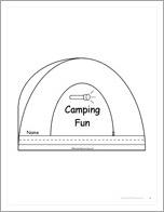 Camping Fun - Printable Book