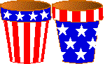 Patriotic Plant Pots