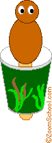 Pop-up Groundhog Puppet