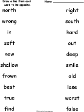 Match the Opposites #3