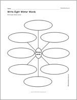 Write Eight Winter Words