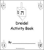 Dreidel Activity Printable Book