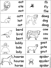 Multiple Choice Spelling — 