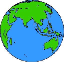 Label the Earth in French