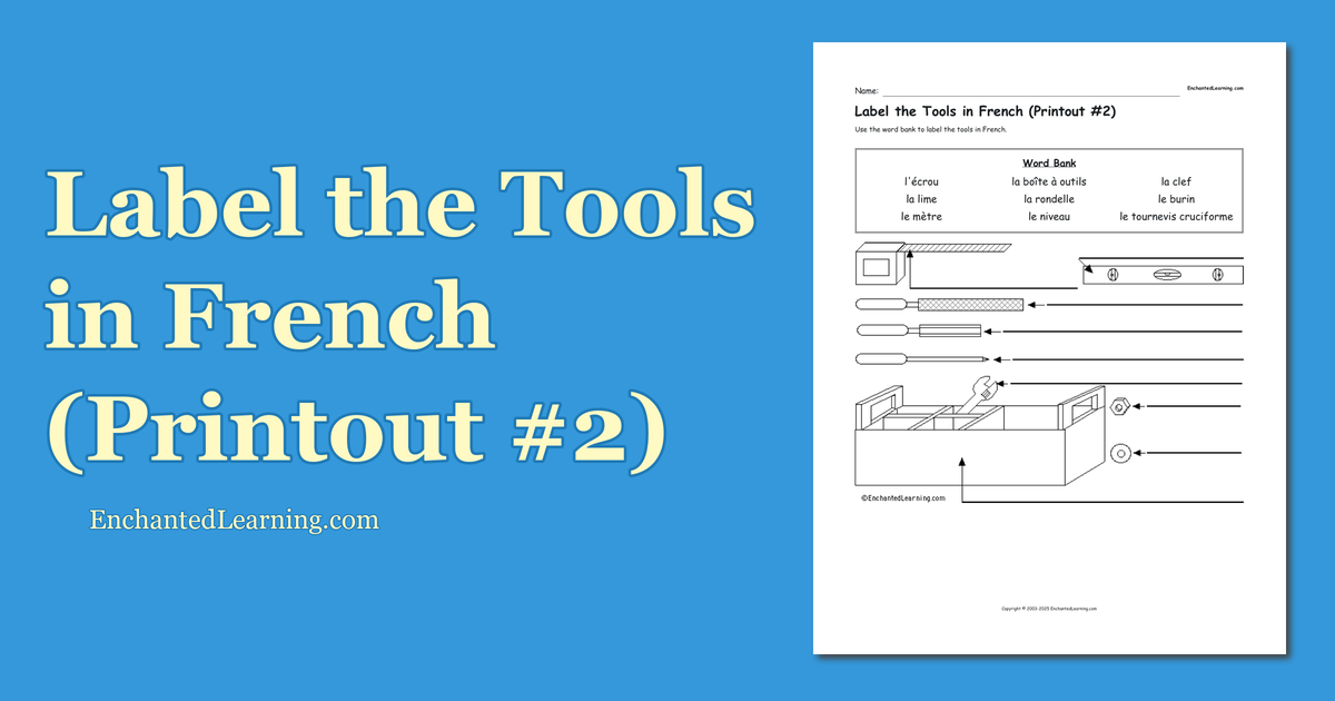 How To Say Tools In French at Shirley Williams blog