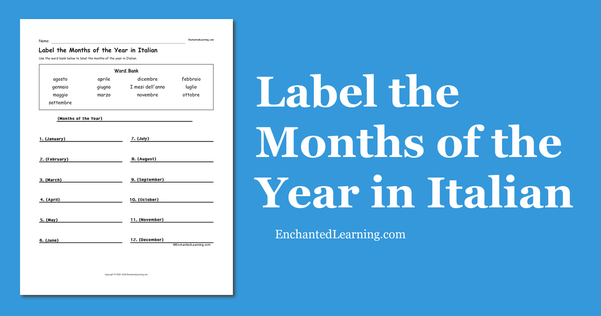 months-in-italian