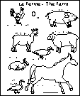 Search result: 'Farm Animal Coloring pages'