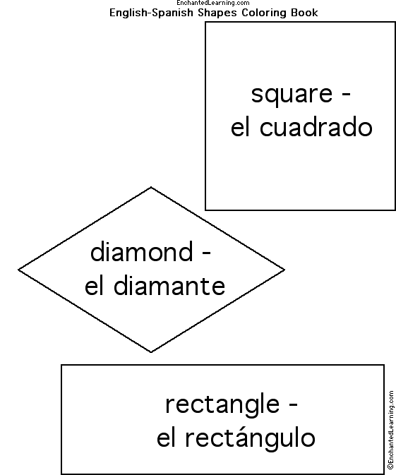 Search result: 'Shapes in Spanish: Square, Rectangle, Diamond'
