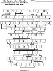Search result: 'Composers - Letter-Flow Printable Word Puzzle'